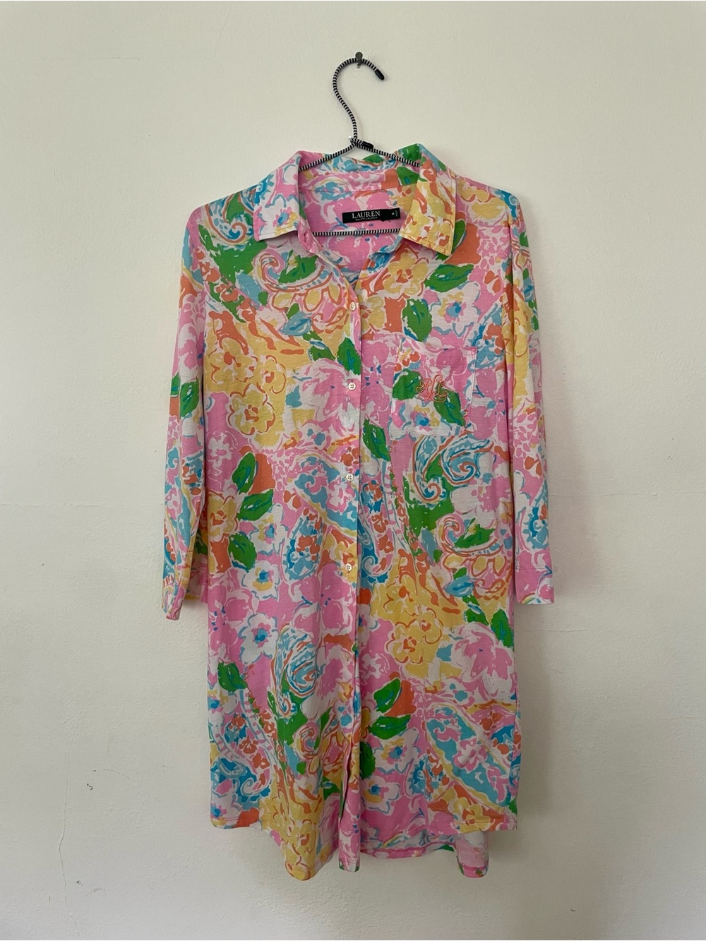 Ralph Lauren Floral Button Nightshirt